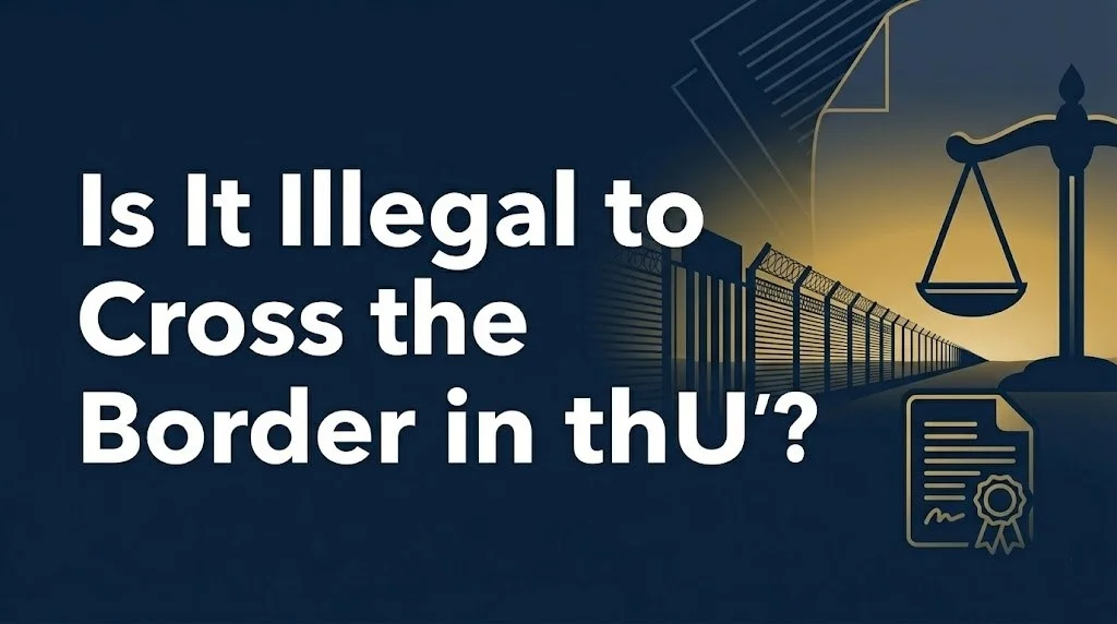 crossing the US border