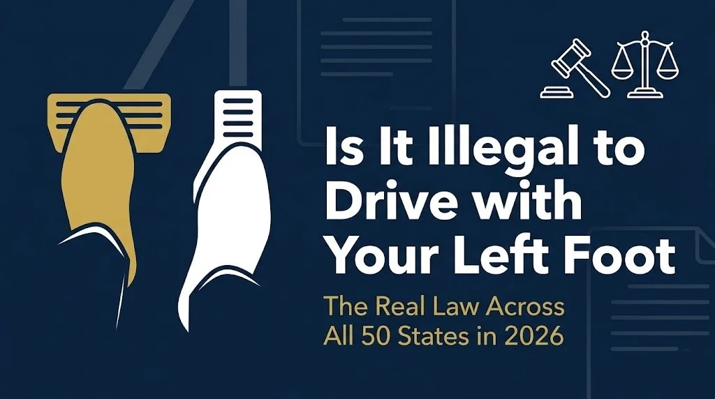 drive with your left foot