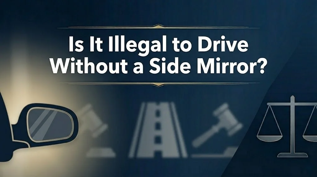 drive without a side mirror