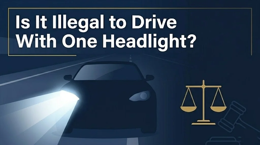driving with one headlight