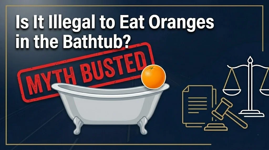 eat oranges in the bathtub