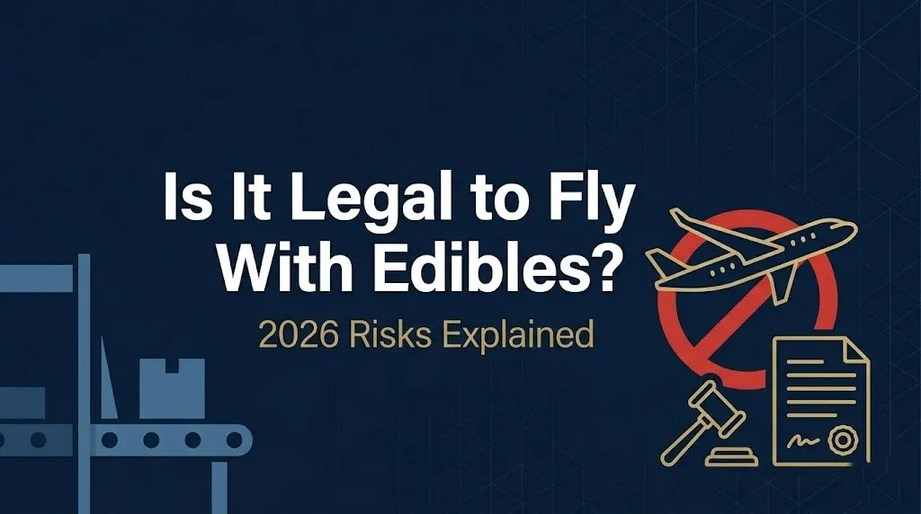 flying with cannabis edibles