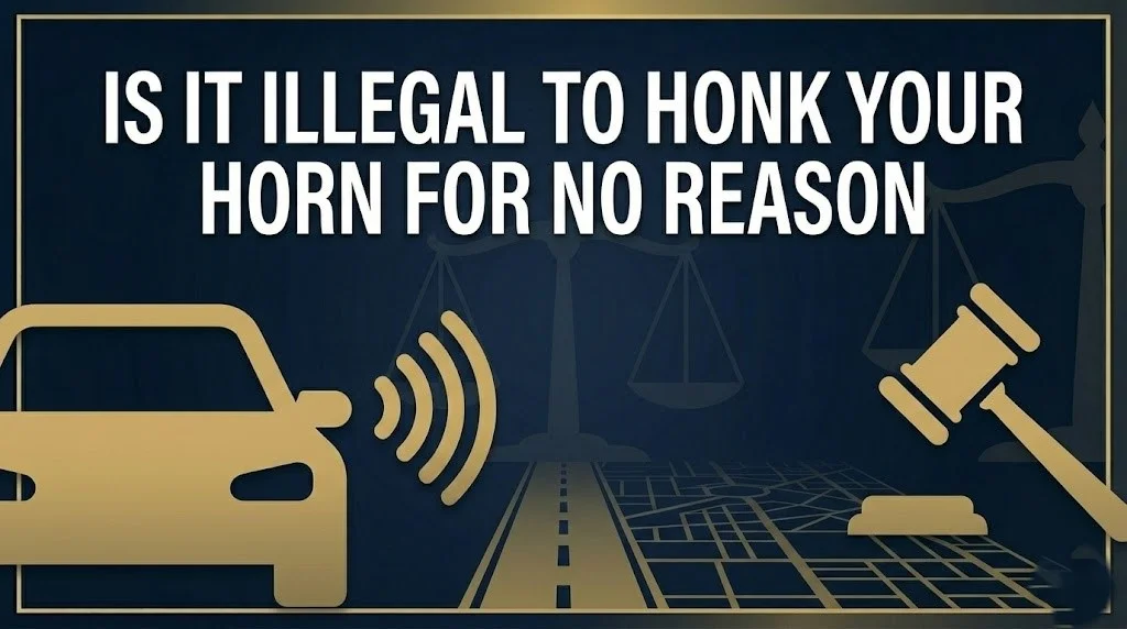 honking your horn for no reason