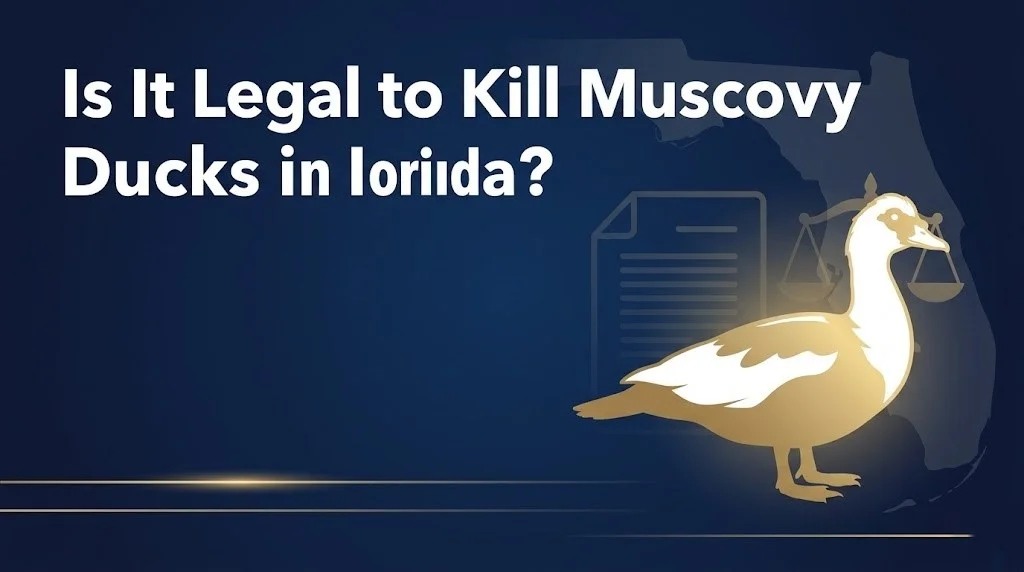 kill feral Muscovy ducks