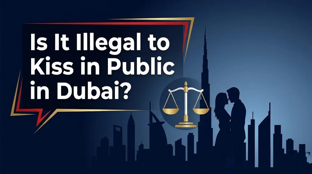 kissing in public in Dubai