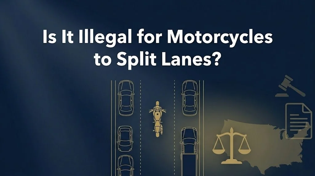 motorcycles to split lanes