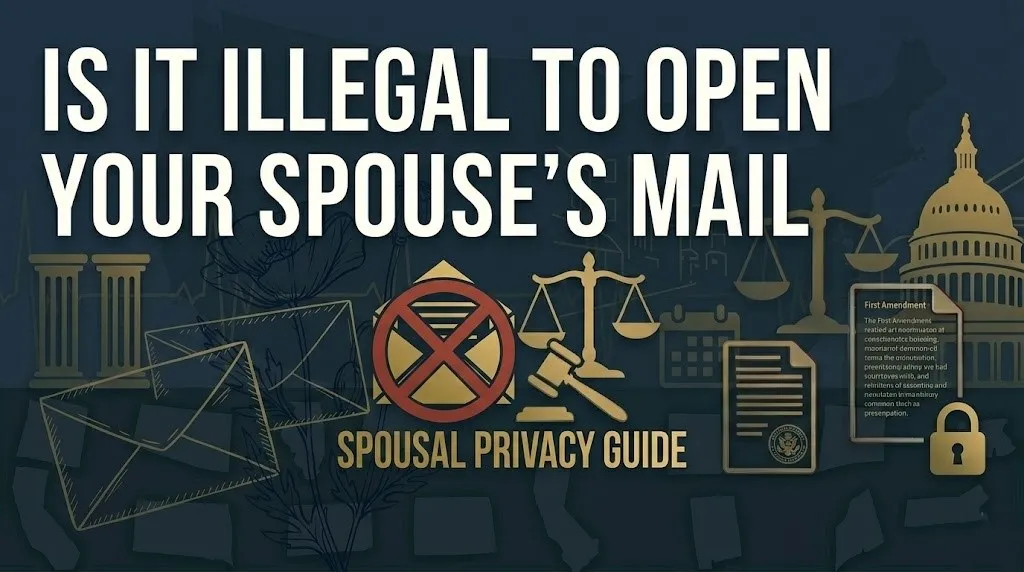 opening your spouse's mail