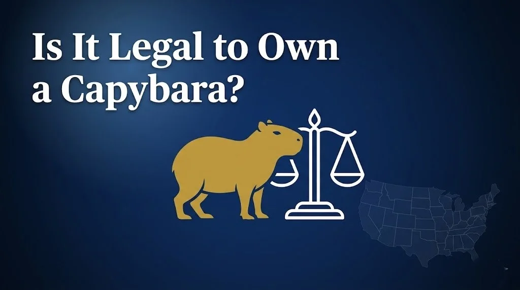 own a capybara