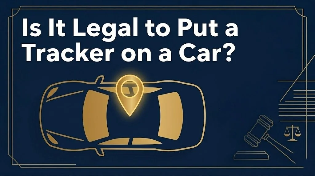put a tracker on a car