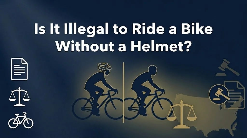ride a bike without a helmet