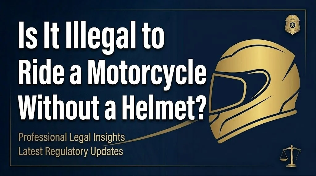 ride a motorcycle without a helmet