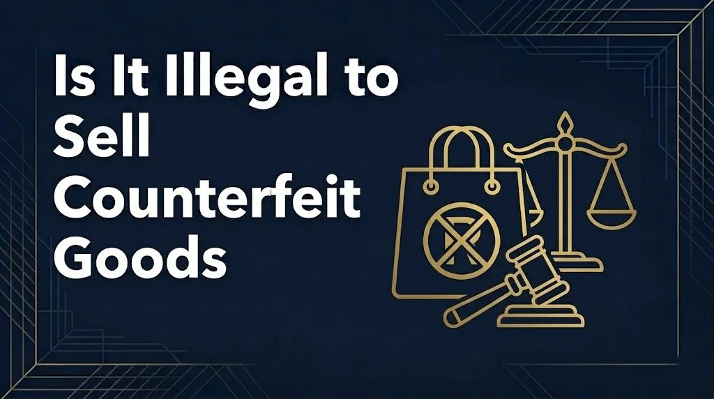 selling counterfeit goods
