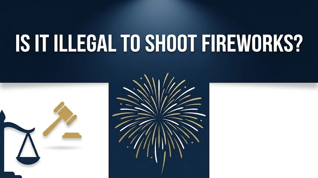 shooting fireworks