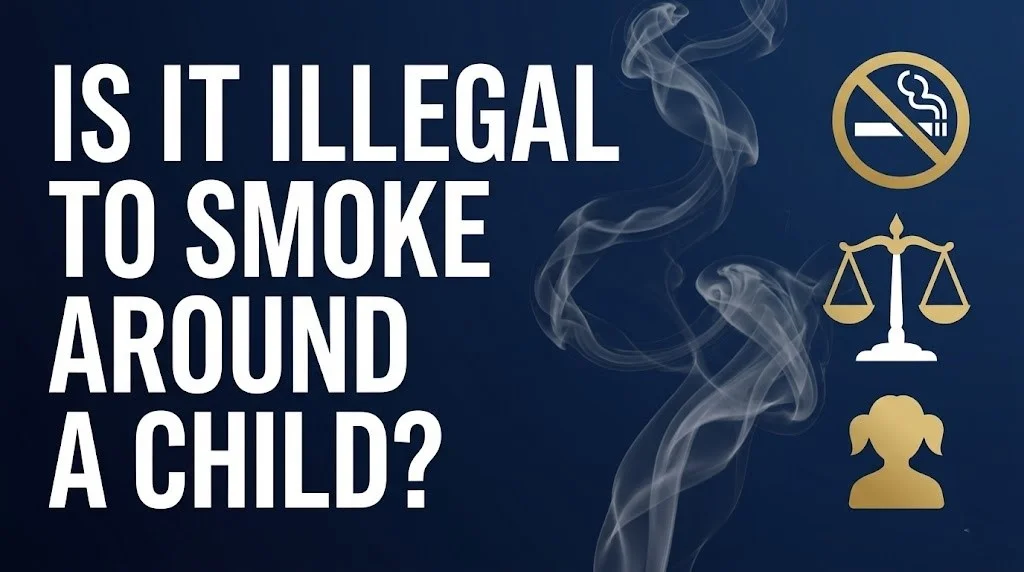 smoke around a child