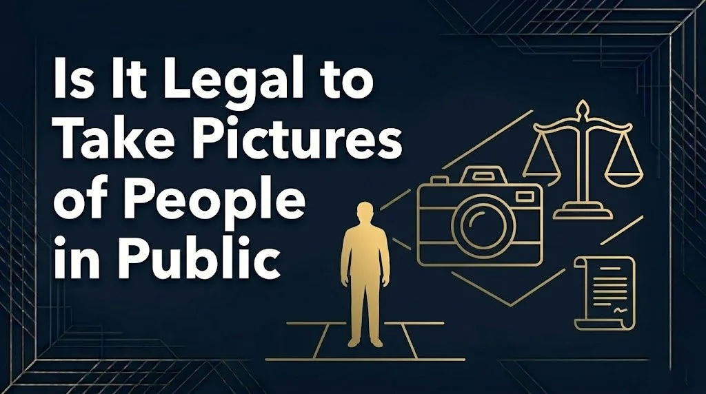 taking pictures of people in public