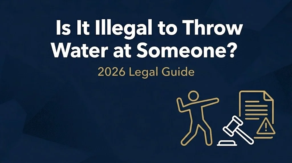 throwing water at someone