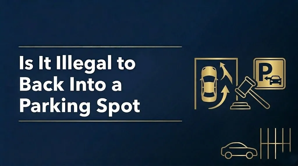Is It Illegal to Back Into a Parking Spot in 2026: The Law