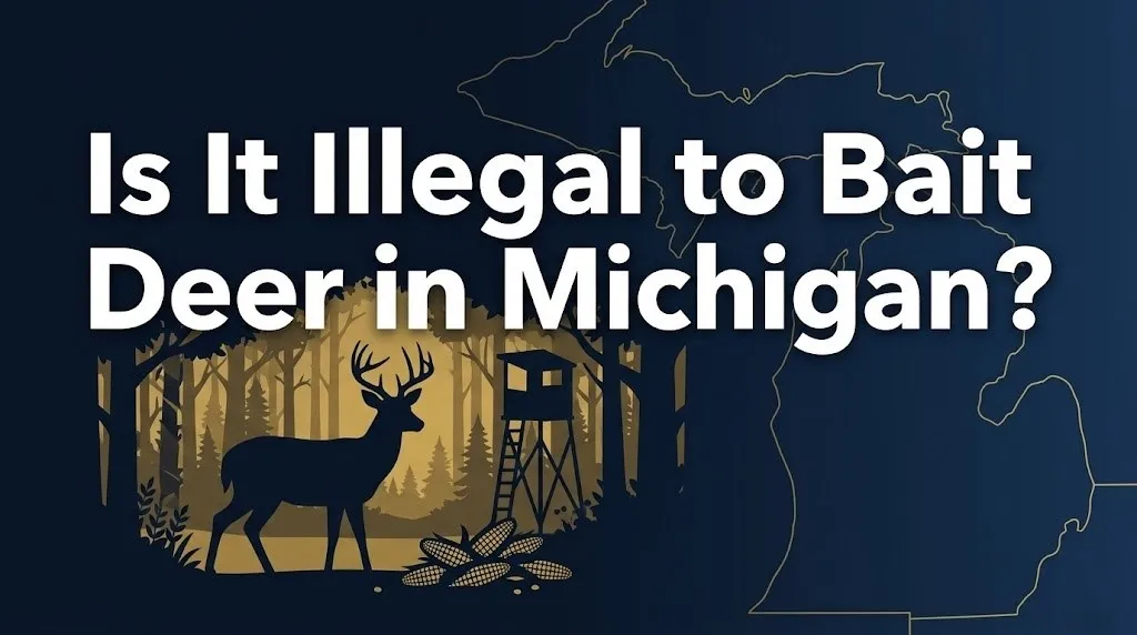 Baiting deer in Michigan