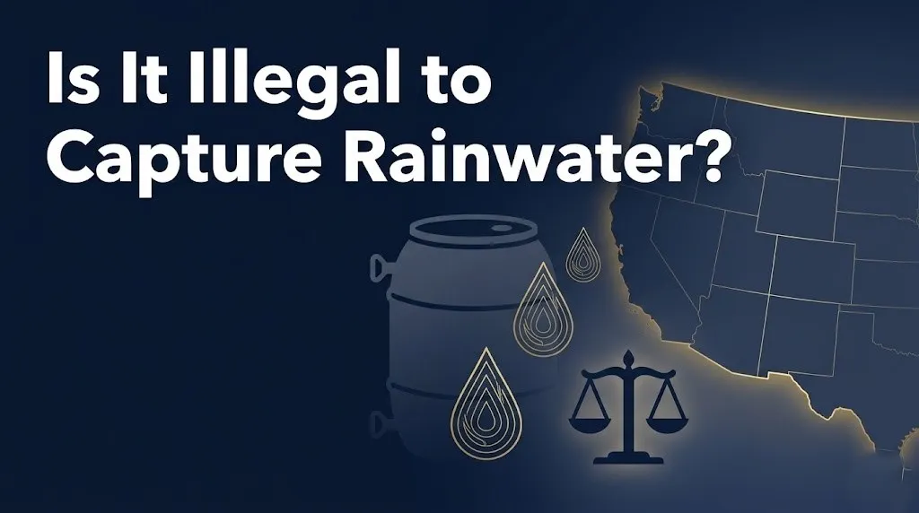 Capturing rainwater
