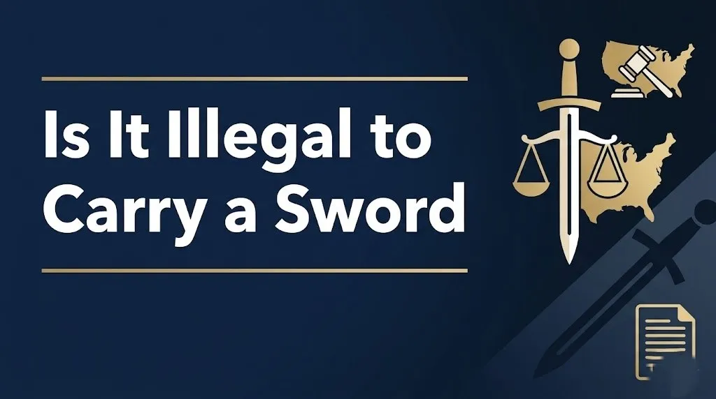 Carrying a sword