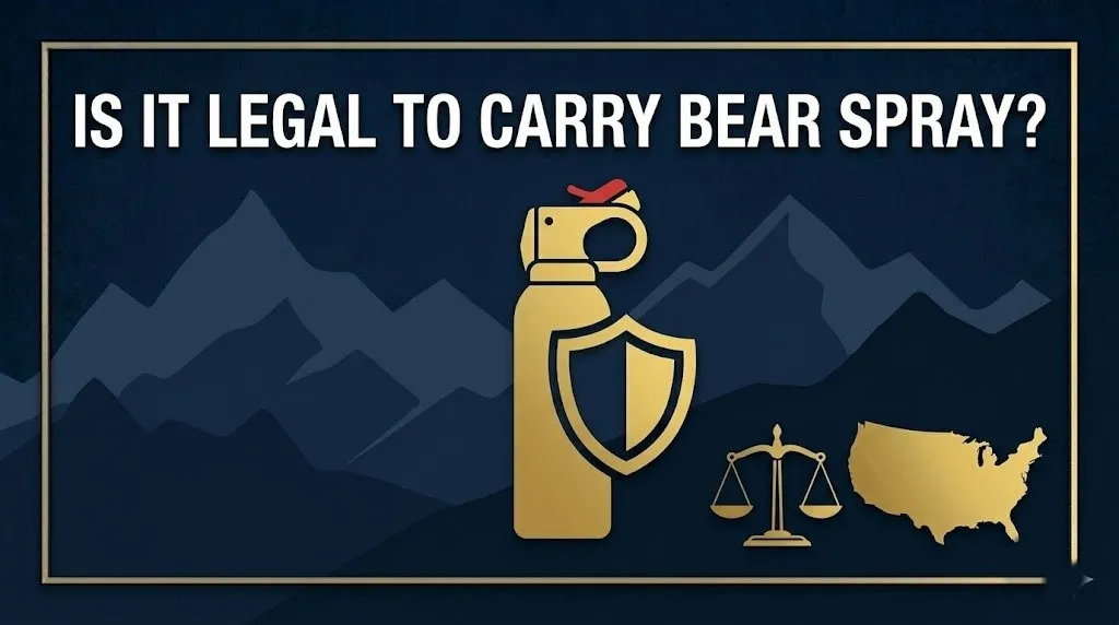 Carrying bear spray