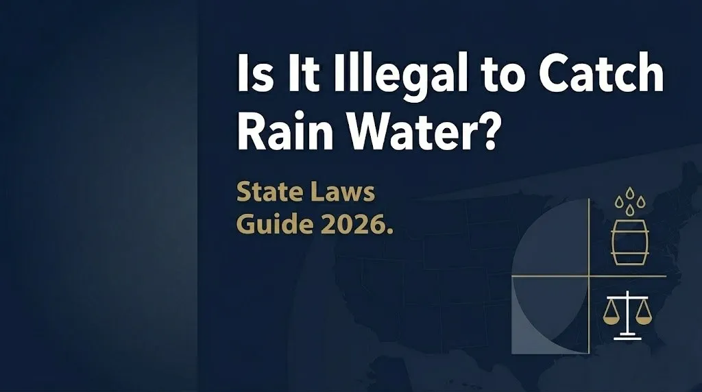 Catching rainwater