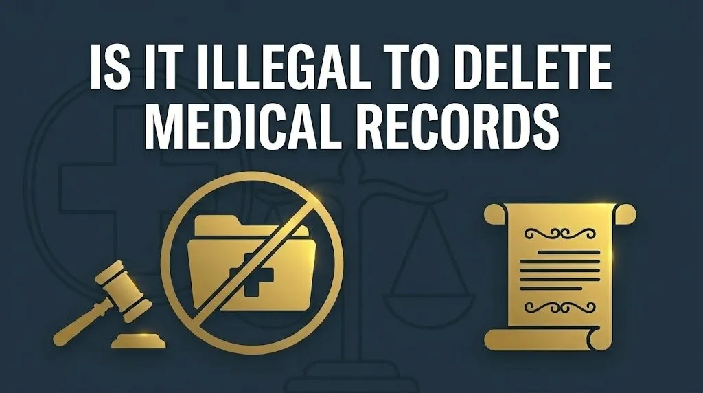Deleting medical records