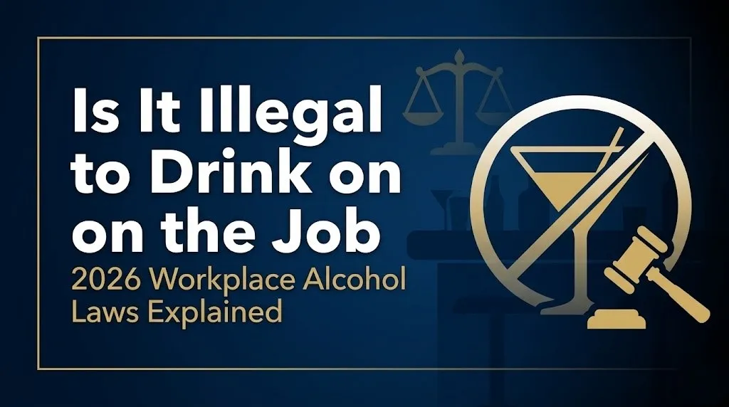 Drinking on the job