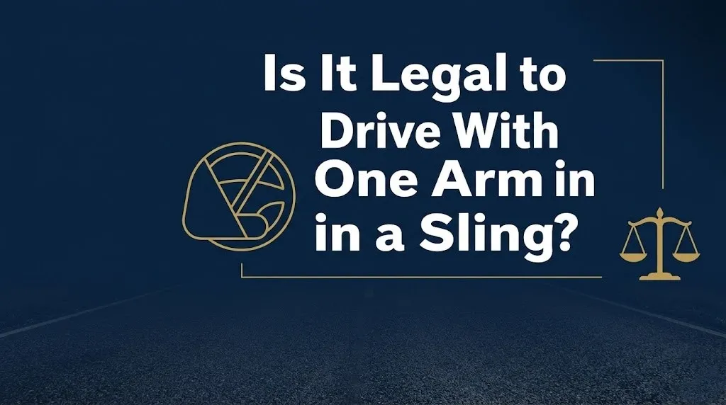 Driving with one arm