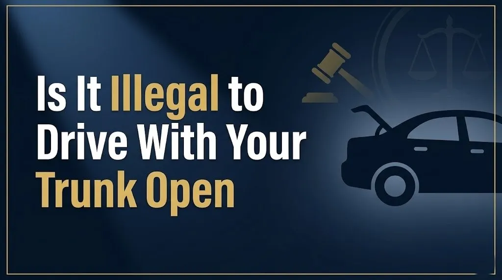 Driving with your trunk