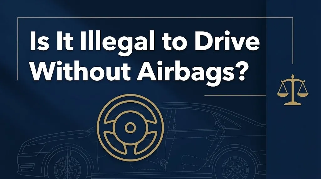 Driving without airbags