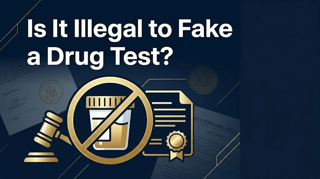 Faking a drug test