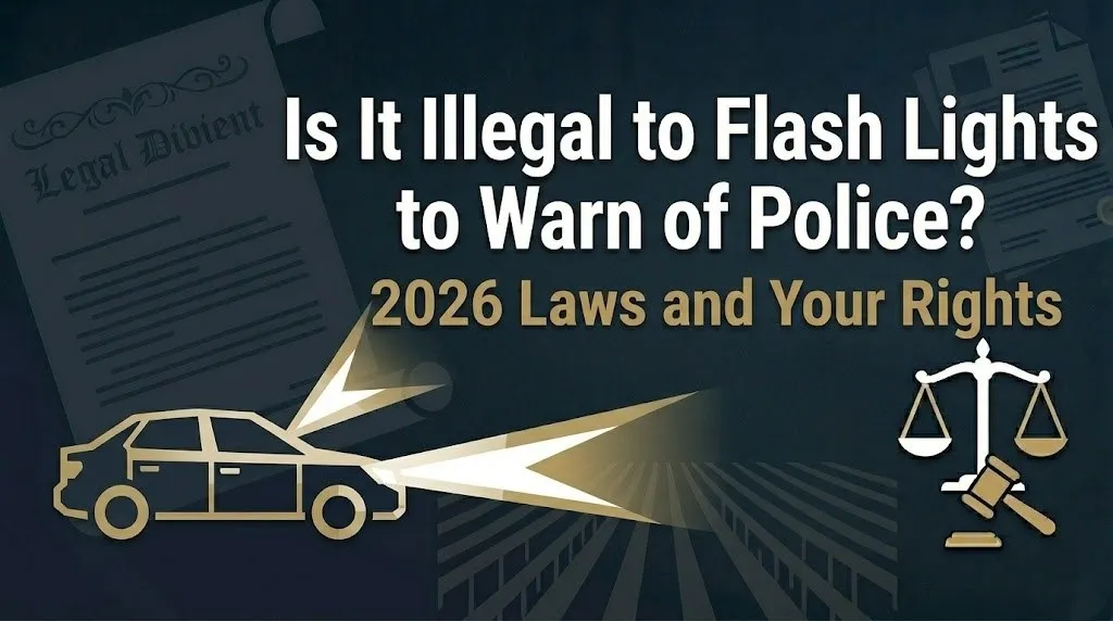Flashing your headlights