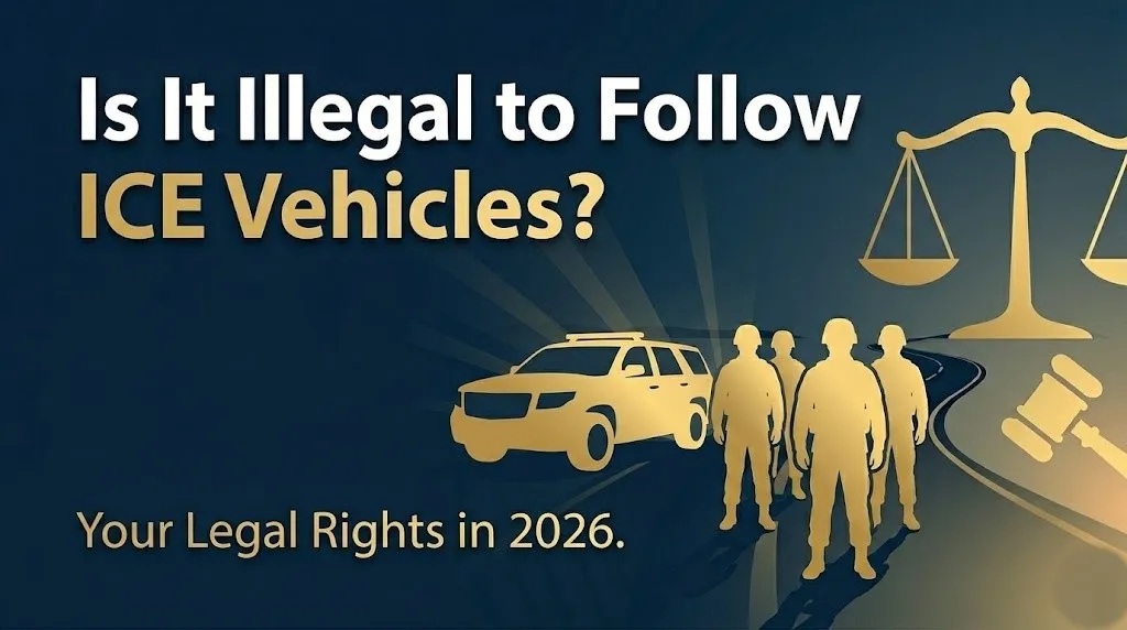 Following an ICE vehicle