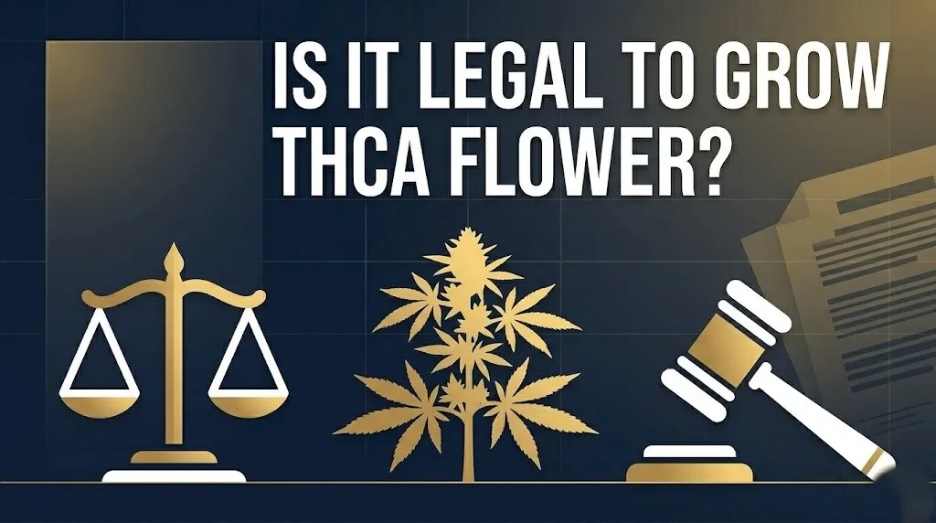 Growing THCA flower