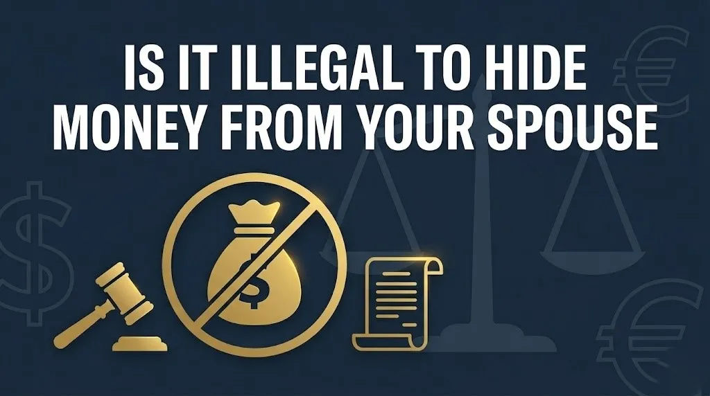 Hiding money from your spouse