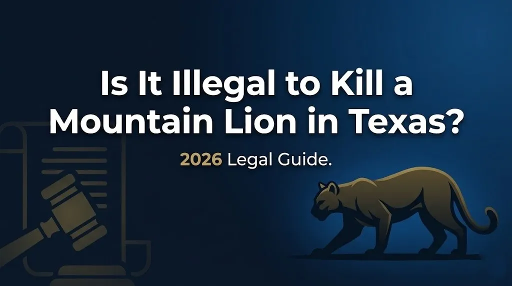 Killing a mountain lion