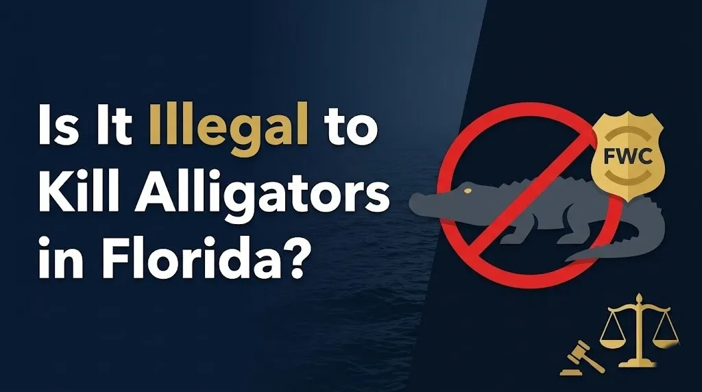 Killing an alligator in Florida