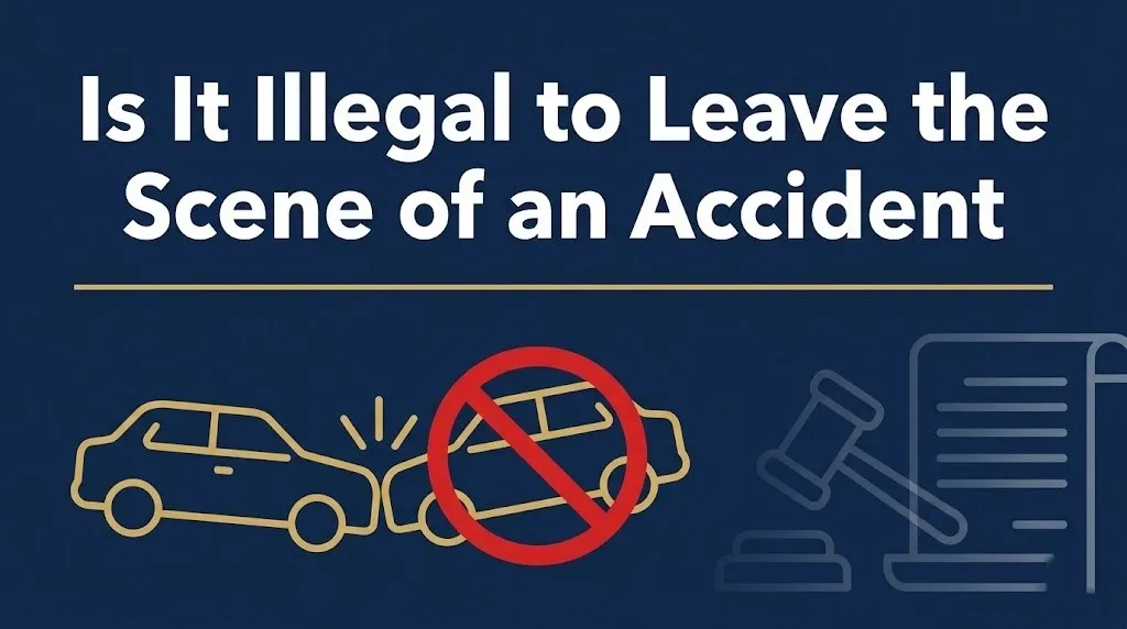 Leaving the scene