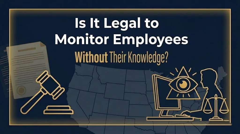 Monitoring employees without their knowledge