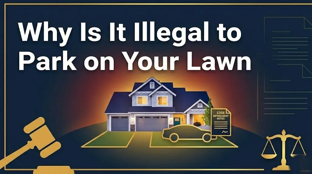 Parking on your lawn