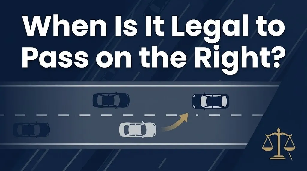 Passing on the right