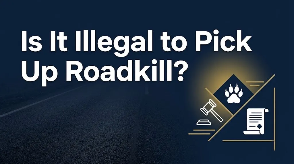 Picking up roadkil