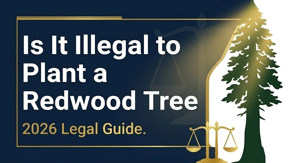 Planting a redwood tree
