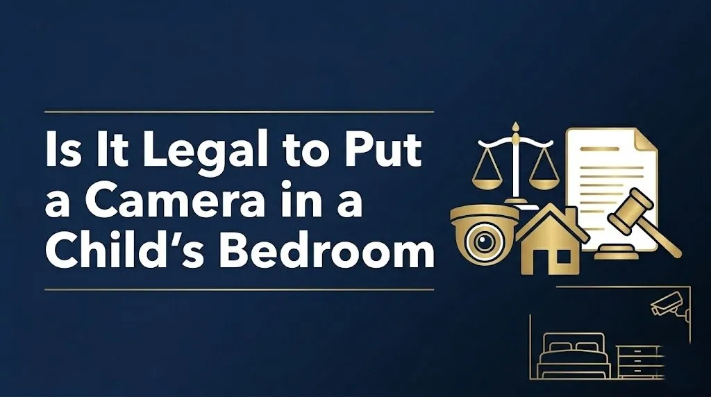 Is It Legal to Put a Camera in a Child's Bedroom 2026