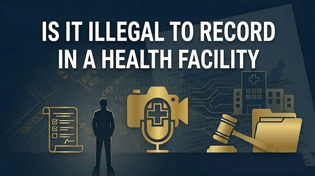 Recording in a health facility