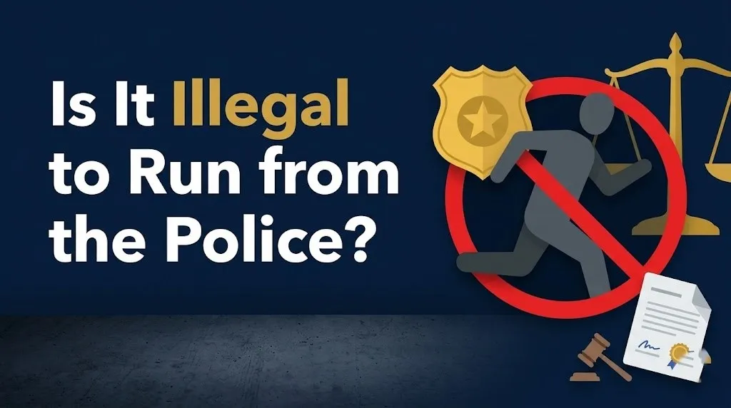 Running from the police