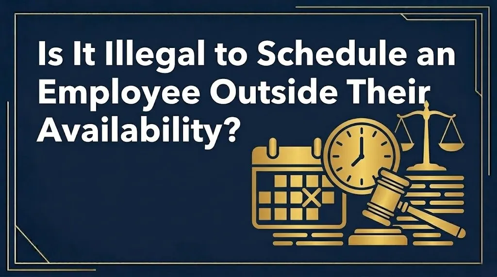 Scheduling an employee
