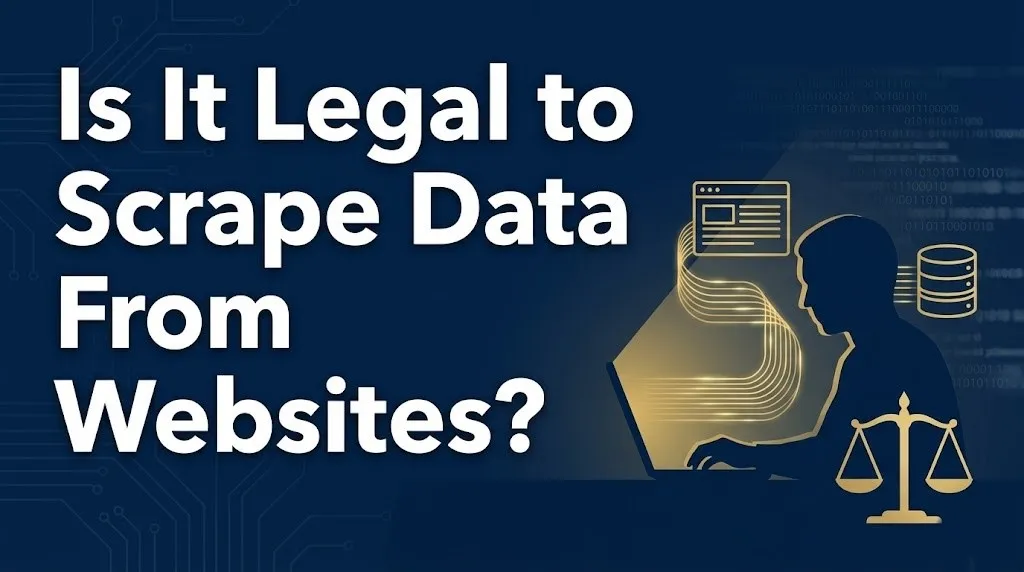 Scraping data from websites