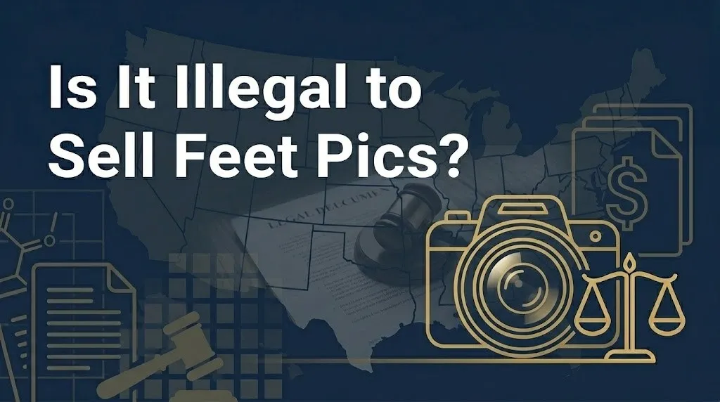 Selling feet pictures
